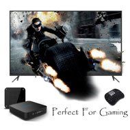 Globmall 4K Android 5.1 TV Box with Free Mini QWERTY Keyboard, 2017 Model X1 android TV Box 64 Bits Amlogic S905... N4