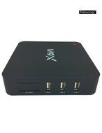 Henscoqi M9X 4K Android TV Box Amlogic S905 Quad Core 3GB RAM 32GB ROM Streaming Media Player Support Bluetooth... N3