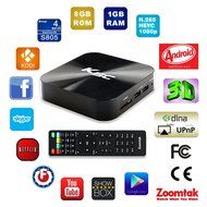 Zoomtak K5C Android Tv Box Amlogic S805 Quad Core 1080P Output 1gb/8gb Streaming Media Player 2.4G Wifi Built-in...