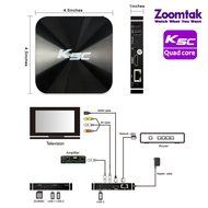 Zoomtak K5C Android Tv Box Amlogic S805 Quad Core 1080P Output 1gb/8gb Streaming Media Player 2.4G Wifi Built-in... N3