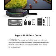 AVATTO Hexagon 8 Kodi Customized Android TV Box , Amlogic S912 OCTA Core 2G RAM 16G Flash 4K H.265 Streaming Media... N4