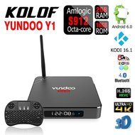 KOLOF YUNDOO Y1 Amlogic S912 Octa Core Android TV Box 2G 16G Android 6.0 KODI 16.1 Fully Loaded Streaming Media...