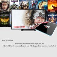KOLOF H96 PRO Android 6.0 OTT TV Box Octa Core Amlogic S912 KODI 17.0 2G 16G Streaming Media Player with Black... N7