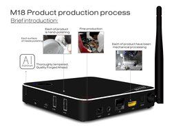 M18 Amlogic S905 Android 5.1 TV Box Bluetooth Set-top Box WiFi 2GB 16GB 1000Mbps LAN Google TV Player Smart TV... N5