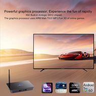 Kimdecent X92 TV Box Amlogic S912 Octa Core Android 6.0 2GB/16GB Kodi Media Player 4K UHD Dual Band WiFi and 1000M... N8