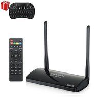 COOLEAD&reg; [Free Wireless Mini keyboard] Quad Core Android 4.4 Full HD 1080P Smart TV Box XBMC Streaming Media Player... N8