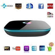 Epteam Q Box Android 5.1 4K TV Box Kodi Fully Loaded 2GB 16GB 1000M LAN, S905 Quad Core 3D Bluetooth Dual Wifi...