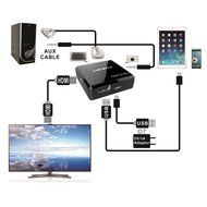 Urant Latest EZ FCC Cast 4 in 1 USB Digital AV Airplay Adapter Box TV Stick DLNA Wire Display Full HD 1080P HDMI... N2
