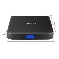 Tritina Internet TV Box - TV Show Box Sets 2GB/16GB Dual-Band 2.4Ghz/5Ghz Wifi Hotspot H.265 4K HD Media Player... N3