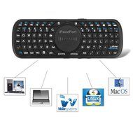 iPazzPort Portable Mini Wireless Keyboard with Touchpad for Windows Linux Android Google Smart TV KP-810-09