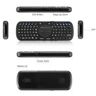 iPazzPort Portable Mini Wireless Keyboard with Touchpad for Windows Linux Android Google Smart TV KP-810-09 N2