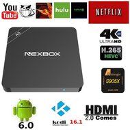 Spdoo NEXBOX A5 TV Box Android 6.0 Amlogic S905X Quad Core 2.0GHz 64 bit Kodi 16.1 Fully Loaded 1G/16G HDMI 2.0a...