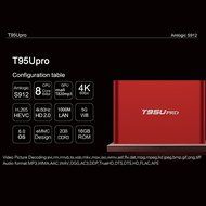 LTC T95Upro Android 6.0 TV Box S912 Octa Core 2GB DDR3+16GB WIFI HD Media Player TV Streaming Media Bluetooth... N6