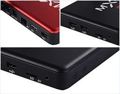 Dupad Story MX Plus II Android TV Box Amlogic S905 64 bit Quad Core 1G/8G ROM Smart TV Box LED display Bluetooth... N6