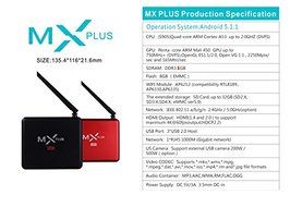 Dupad Story MX Plus II Android TV Box Amlogic S905 64 bit Quad Core 1G/8G ROM Smart TV Box LED display Bluetooth... N9