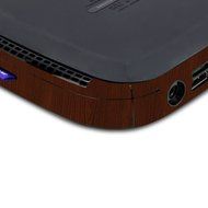 Skinomi TechSkin - Roku 4 Dark Wood Full Body Skin / Front &amp; Back Wrap Clear Film / Ultra HD and Anti-Bubble Invisible... N3