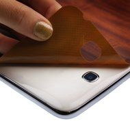 Skinomi TechSkin - Roku 4 Dark Wood Full Body Skin / Front &amp; Back Wrap Clear Film / Ultra HD and Anti-Bubble Invisible... N6
