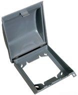 Thomas &amp; Betts/Carlon 2G In-Use Verticle Multi-Cover Grey E9U2GRN2