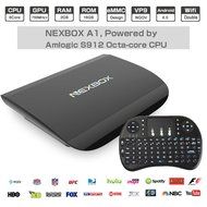 Nexbox A1 - Android 6.0 TV Box Amlogic S912 Octo Core - 3D 4K HD Support - Built in Dual Band WiFi Bluetooth -...