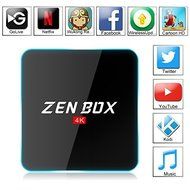 Zenoplige ZEN BOX Z2 Android TV Box 3G/16G Amlogic S912 Kodi 17.0 Fully Loaded Android 6.0 Bluetooth 4.0 4K Google...
