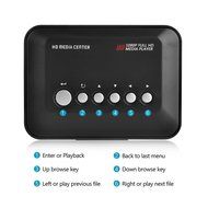 UVIA 1080P Full HD Multi TV Media Player HDMI Video Player with YPbPr USB 2.0 SD and HDMI Ports MP3 AVI RMVB MPEG... N5