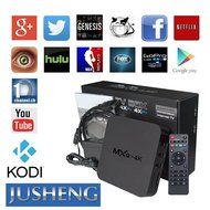 JUSHENG MXQ 4K Android Tv Box Quad Core RK3229 with android 5.1 1G 8G Wifi Kodi Fully Loaded Support 4K 10-bit...