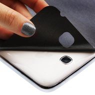 Skinomi TechSkin - Apple TV 2015 (4th Gen) Brushed Steel Full Body Skin / Front &amp; Back Wrap Clear Film / Ultra... N6