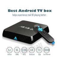 M8S-II 4K Ultra HD OTT TV Box 4X CPU Cortex-A53 5X GPU Mail-450 2GB RAM 8GB ROM 5G WiFi Internet TV Support 3D-HD... N4