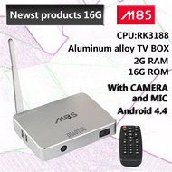 DIAOTEC(TM) M8S 3188 (Silver) Android 4.4 Smart TV Box Stream Media Player, Quad Core RK3188 1.4GHz CPU (Cortex-A9...