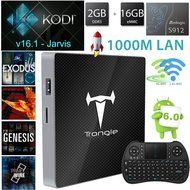 [Free Wireless Keyboard] J-DEAL TR-1 4K Android 6.0 Marshmallow 2G/16G Amlogic S912 Octa Core 1000M LAN Dual Band...