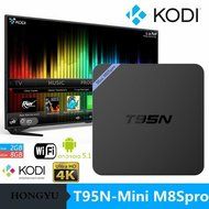 HONGYU Latest Version T95N Mini M8S Pro Android TV BOX 2G/ 8G Kodi Pre installed Amlogic S905X Quad core cortex-A53... N2
