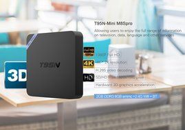 HONGYU Latest Version T95N Mini M8S Pro Android TV BOX 2G/ 8G Kodi Pre installed Amlogic S905X Quad core cortex-A53... N8