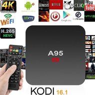 Marsking A95 - Android 5.1 TV Box Amlogic S905 Quad Core 64 Bit - 4K HD - Kodi 16.1 Pre Loaded - Built in WiFi...