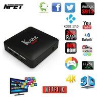 NPET KM8 PRO Amlogic S912 Android 6.0 Octa Core TV Box 2GB 8GB Kodi 17.0 Streaming Media Player Support 2.4G/5G...