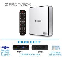 [Free gift] Zidoo X6 Pro android Box Octa Core 2G/16G Dual Band 4K H.265 1000Mbps Streaming Media Player (Based...