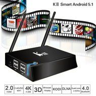JBonest KIII Plus Amlogic S905 Android 5.1 TV Box Wireless 2G/16G Quad Core K3 KODI Fully Unlocked Dual WiFi XBMC... N3