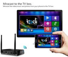JBonest KIII Plus Amlogic S905 Android 5.1 TV Box Wireless 2G/16G Quad Core K3 KODI Fully Unlocked Dual WiFi XBMC... N6