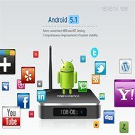 Evangel Android 5.1 Smart TV Box N86 Rockchip RK3368 Octa-core 64bit 2G/16G Streaming Media Player 2.4GHz/5GHz... N5