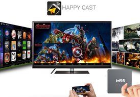 M95 Amlogic S905 DRR3 2GB Memory and 16GB Storage TV Box Quad Core Android 5.1 Wifi Module Support KODI Streaming... N5