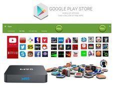 M95 Amlogic S905 DRR3 2GB Memory and 16GB Storage TV Box Quad Core Android 5.1 Wifi Module Support KODI Streaming... N8