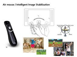 T2 2.4GHz Remote Controller Fly 3D Motion Stick Android Remote for PC, Smart TV, Set-top-box, Android TV Box,... N2