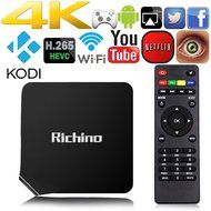 Richino Android TV BOX Fully Loaded Kodi 1080P Amlogic S805 Quad Core RAM 1GB ROM 8GB Smart Streaming Media Player...