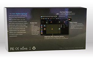 Popcorn Hour S-300 HD Digital Signage Media Player For Advertising and Announcements N6