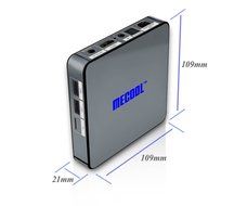 Mecool BB2 4K TV BOX 1000M Lan 2.4G/5G Wifi With Anti-Radiation Antenna Case and Remote Controller Octa Core 2G... N5
