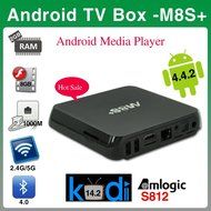 VIGICA M8S Plus Amlogic S812 Quad Core Preinstalled XBMC 14.2 Android TV Box Kikat 5.1 4K Smart HTPC 2G/8G Dolby...