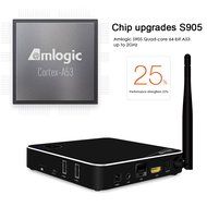 Vipwind M18 Smart Android TV Box Amlogic S905 Quad-Core KODI XBMC 4K 1000M LAN 2G/16G Mini PC 2.4G&amp;5.0G WiFi H... N4