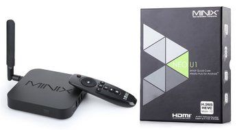 Minix Neo U1 Android 5.1 Lollipop Kodi Smart TV Box Streaming Media Player Device 64 Bit Amlogic S905 4K 3D Quad...
