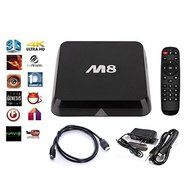Susay&reg; M8 TV Box HDMI WiFi Media Player 2GB DDR3 8GB Nand Flash Android 4.4 Bluetooth 2.4G/5G 3D support 1080P... N7