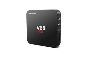 V88 TV Box Smart Multimedia Player XBMC Android 5.1 Rockchip 3229 Quad-Core(1.5GHZ) DDRIII 1GB EMMC 8GB (Support... N2
