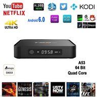 HUBEE T95M Pro 4K KODI 16.1 Quad Core H.265 Android TV Box N2